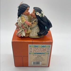 Enesco Friends of the Feather Couple Figurine